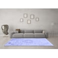 thumbnail image 3 of Ahgly Company Indoor Rectangle Abstract Blue Modern Area Rugs, 8' x 12', 3 of 4