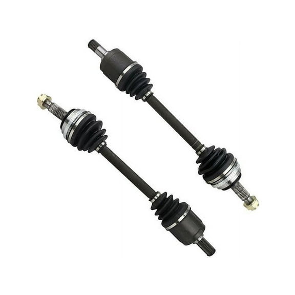 Front CV Axle Shaft - Set of 2 - Compatible with 1994 - 1997 Honda Accord 2.2L 4-Cylinder 1995 1996