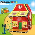thumbnail image 3 of Puzle magnético con forma de cubo PicassoTiles con temática de dinosaurios para niños a partir de 3 años, 3 of 8