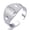 CR00611S, variant on San Benito Jesus Anillo Hombre Catholic Jewelry Religion Cross Stainless Steel-CR00609S