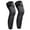 Mens Socks Black, variant on Footless Socks for Men & Women Compression Thigh-High Kneepads Unisex Color-Block Stretchy Self-Heated Long Tube-Sock