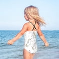 thumbnail image 5 of Girls' One-piece Swimsuit Cross Back Bathing Suit Beach Surfing Sizes 3T-10T Cute Unicorn, 5 of 9