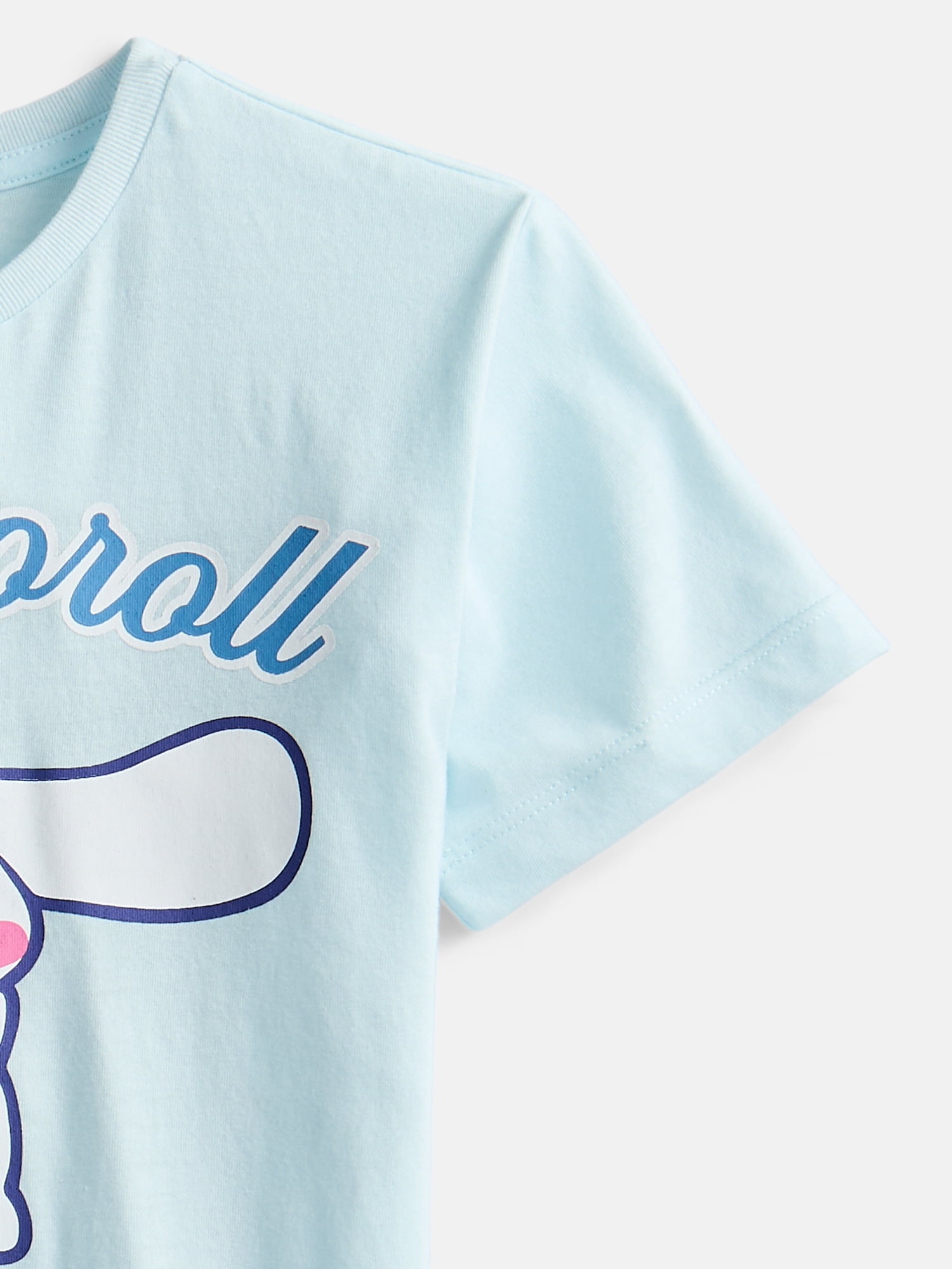 Sanrio Girls Let the Good Times Roll Graphic Tee with Short Sleeves, Sizes 4-16
