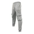 thumbnail image 4 of Fall Trousers for Mens Fashion Joggers Sports Cargo Gym Long Boys Jeans Pants,Grey,34, 4 of 6