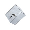 thumbnail image 1 of Wweixi Acrylic Money Bank Small Size Saving Box Transparent Practical Solution For Kids Savings Sturdy grey 20x15x12cm, 1 of 6
