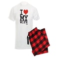 thumbnail image 1 of CafePress - I LOVE MY WIFE - Men's Light Pajamas, 1 of 1
