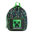 thumbnail image 6 of Minecraft Creeper 4-Piece Travel Set - Duffel Bag, Drawstring Backpack, Throw Blanket & Toiletry Bag, 6 of 7
