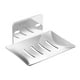 thumbnail image 1 of Jabonera reutilizable resistente al óxido, soporte para esponja, escurridor para fregadero, bañera, vasos, fregadero, cocina Plata A, 1 of 8