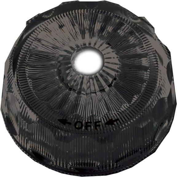 Avalon Shower Volume Control Handle, Mixet Tub and Shower Knob Replacement, Smoke