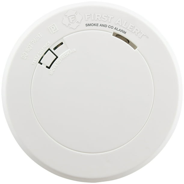 First Alert Slim Design BatteryOperated Photoelectric Smoke & Fire