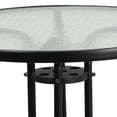 thumbnail image 6 of Flash Furniture 31.5'' Round Tempered Glass Metal Table, 6 of 6