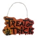 thumbnail image 3 of Letrero colgante de madera para Halloween, letrero de madera para decoración Estilo D Zulema signos de halloween, 3 of 7