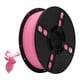 thumbnail image 1 of Filamento PLA fluorescente rosa para impresión 3D - 1.75mm de diámetro ±0.02mm - 1kg - Compatible con Ender 3/5 y más impresoras - Brilla en la oscuridad con carga rápida de luz solar - Temperatura, 1 of 6