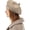 Beige, variant on Beret Hat for Women,  Style Beanie Winter Fashion Warm Thickened Lining Knit Cap