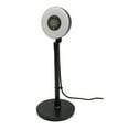 thumbnail image 3 of Fill Light Web Camera, Multifunctional Base Built In Microphone Autofocus HD Web Cam With Aluminum Alloy Pole For Live Streaming Black Autofocus, 3 of 8