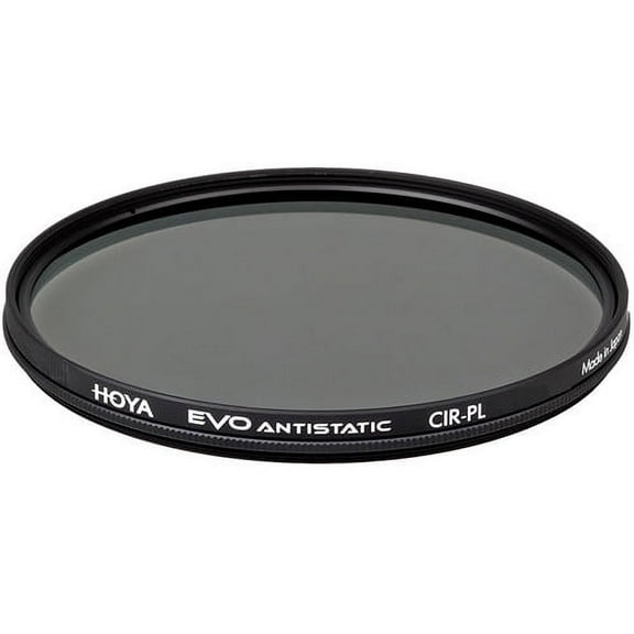 Hoya Evo Antistatic CPL Circular Polarizer Filter - 55mm - Dust / Stain / Water Repellent, Low-Profile Filter Frame