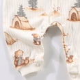 thumbnail image 5 of Baby Pure Cotton Long Sleeved Newborn Toddler Clothes Boys And Girls Baby Romper Pajamas Crawling Clothes, 5 of 7