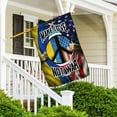thumbnail image 3 of Flagwix American Ukraine Flag Make Love Not War TTV539F Ukraine Flags, Indoor Outdoor Decoration - House Flag (29.5" x 39.5"), 3 of 6