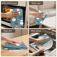 thumbnail image 5 of 6 Pcs Funny Kitchen Towels,Blue Christmas Snowman Pattern Microfiber Dish Towels,Kitchen Tea Towels,Kitchen Towel Set (18" X 26"), 5 of 7