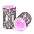 thumbnail image 7 of Yayeee Flameless Candles with Remote Flickering Battery Operated Multi Color Changing, Mystical Owls Pattern, 7 of 7