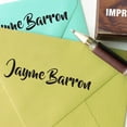 thumbnail image 4 of Printtoo Custom Wood Mount Signature Rubber Stamp Custom Personalized Stamper-2.2 x 0.86 Inches, 4 of 4