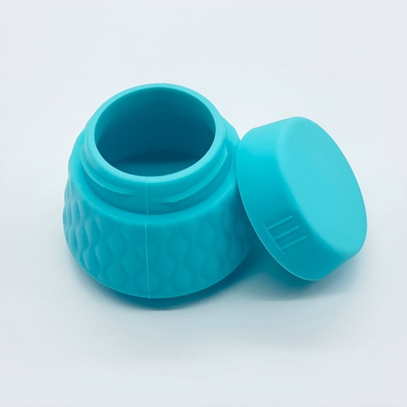 ACDANC Travel Containers for Toiletries, Silicone Jars, Leak Proof Travel Accessories (4 Pack)