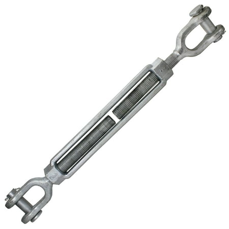 

Galvanized Turnbuckle - Import - Jaw & Jaw - 1-3/4 x 18