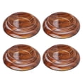 thumbnail image 1 of 4 unids Aparámuees de piano antideslizantes sin deslizamiento PANTELLAS DE PIANO PROTECTORES PIANO PIANO PIEL MATS, 1 of 6