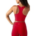 thumbnail image 6 of YITTY Active Women's UltraLuxe Built-in Bra Tank Top, Athleisure, 4-Way-Stretch, Heated Red, XXL, 6 of 8
