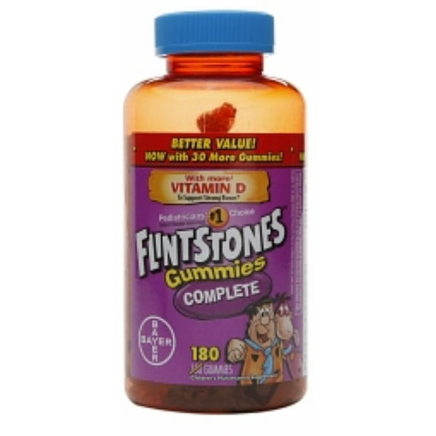 Flintstones Gummies Complete 180 ea (Pack of 6)
