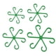 thumbnail image 1 of 4 clips de soporte para tallos de plantas, resistentes al agua y al desgaste, reutilizables, de plástico, para interior y exterior., 1 of 8