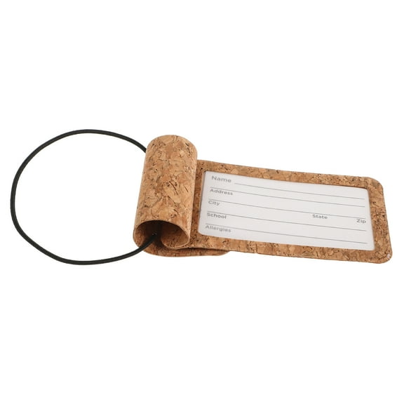 4pcs Luggage Tag Card Holders for Suitcases Baggage Labels to Identify Carnival Cruise Ships Travel Tags for Men and Women