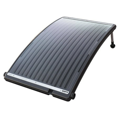 GAME SolarPRO Curve Pool Heater For Above Ground Swimming Pools Up To 30' | (Best Pool Heaters Consumer Reports)