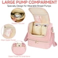 thumbnail image 4 of Bolsa Térmica para Extractor de Leche Jaffzora con Paquete de Hielo Rosa, 4 of 7