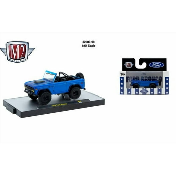 M2 Machines Autothentics Rel 98 1:64 1976 Ford Bronco