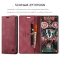 thumbnail image 6 of Dteck for iPhone 15 Pro Max Wallet Case with RFID Blocking Credit Card Holder,PU Leather Folio Flip Kickstand Protective Shockproof Cover Women Men for iPhone 15 Pro Max Phone Case,Red, 6 of 7