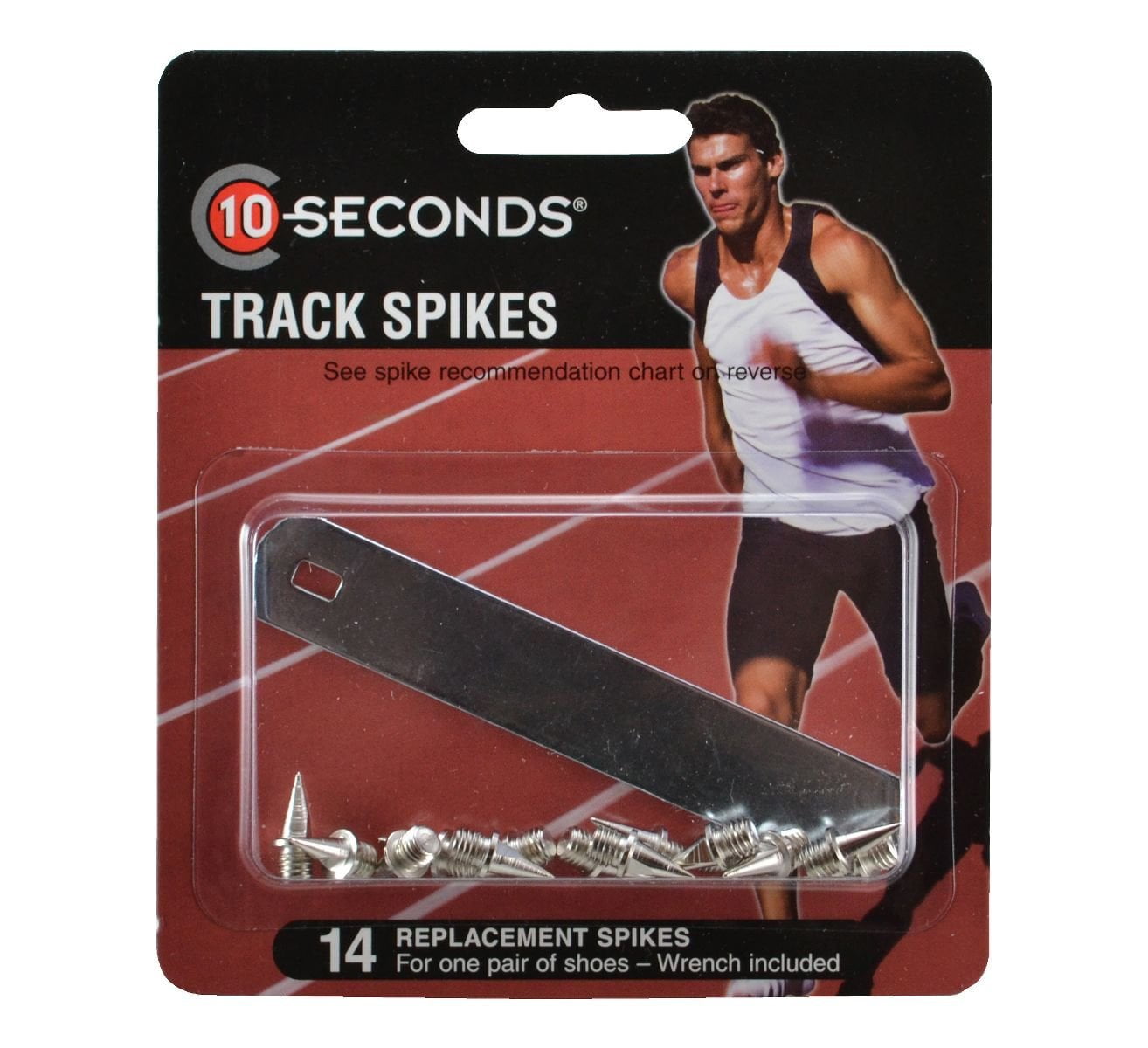 pyramid spikes for track