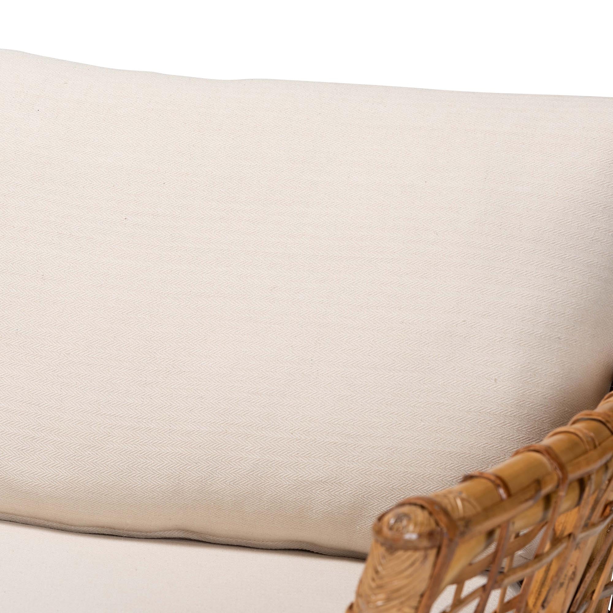 Bali & pari Babette Rattan BOHO Accent Chair, Natural Brown