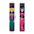 thumbnail image 3 of Guirnalda de Halloween para puerta | Decoración colgante para porche exterior | Bandera luminosa que brilla en la oscuridad para decoración de fiestas navideñas, 3 of 9