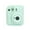 Mint Green, variant on High-Performance Digital Bathroom Scale High Precision Weight Measurement Sensor LCD Display Auto-Calibration Step-On for Body Weight BMI Health Analysis White