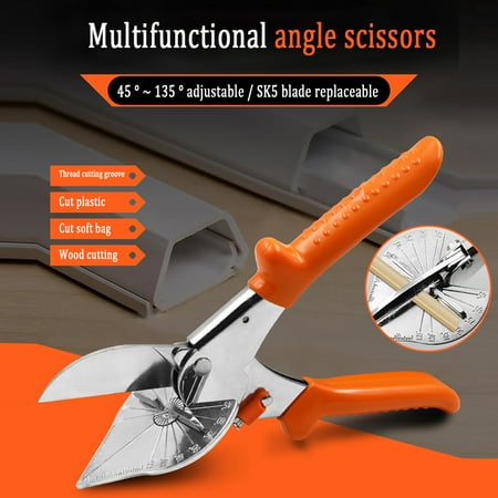 

New 2024 tools clearance Multi-function Angle Shear 45-135 Degree Wire Multi-angle Scissors
