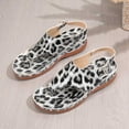 thumbnail image 5 of Xunlbb Women's Sandals Women New Plus-size Leopard Print Wedge Sandals Women's Fashion Shoes Up to 60% Off, 5 of 8