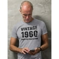 thumbnail image 2 of Vintage Since 1960 Men T-Shirt, Male x-Large, 2 of 4