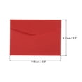 thumbnail image 2 of Uxcell Mini Envelopes Gift Card Envelope for Small Note Cards, Red 48 Pack, 2 of 6