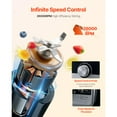 thumbnail image 2 of KFFKFF Blender for Smoothies, 135 oz 1400W, Professional Blender with Powerful Motor, Multi-Functional Food Processing Blender with Noise Cover for Smoothie/Milkshake/Juice, 2 of 9