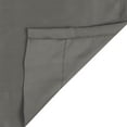 thumbnail image 6 of TWOPAGES Blackout Pinch Pleat Curtain Light Blocking Drape for Bedroom, 1 Panel, 52"x63", Dark Grey, 6 of 6