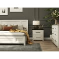 thumbnail image 4 of Roundhill Furniture Realynn 6-Pc Bedroom Set, King Panel Bed, Dresser, Mirror, Chest, 2 Nightstands, 4 of 19
