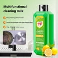 thumbnail image 4 of Xihbxyly Leche Limpiadora Multiusos, Potente Eliminador de Manchas de Aceite, Aroma Fresco a Limón, Uso Doméstico En Cocina, Potente Descontaminación, Acabado Antirayaduras, Paquete de 2, Botellas de, 4 of 7