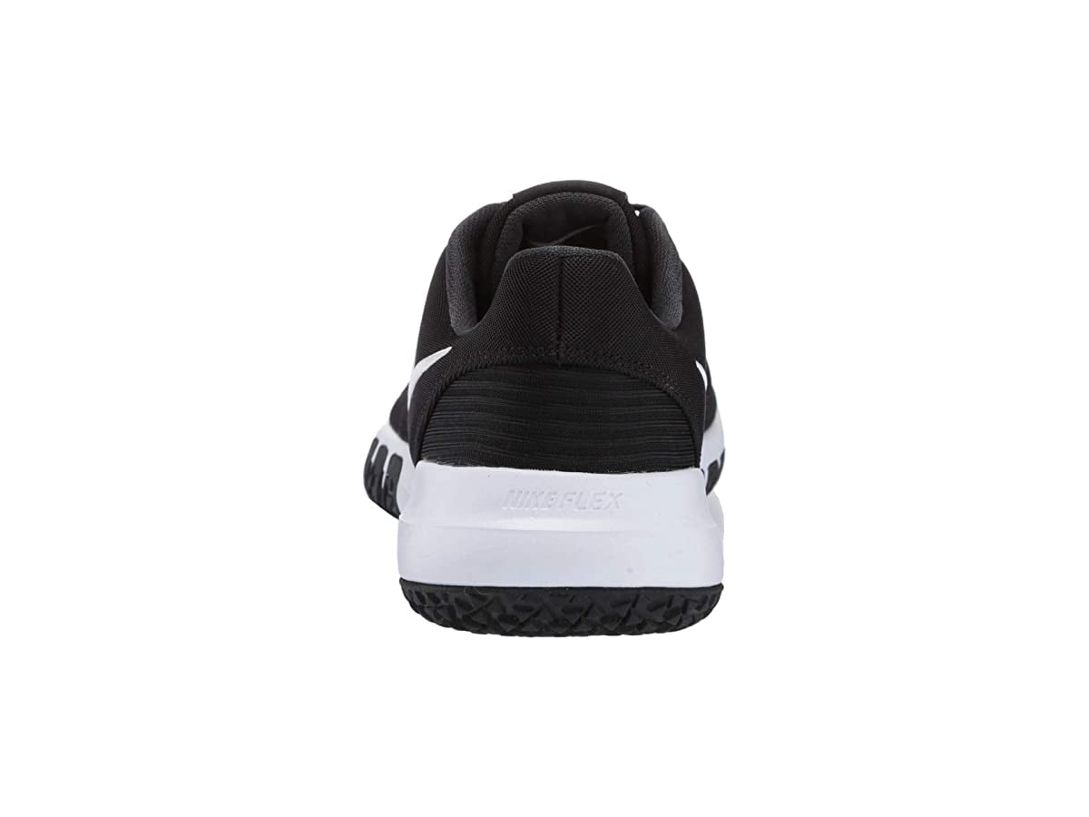 Nike Flex Control 4 Men's Workout Shoes Color: Black/Dark Smoke Grey/Smoke Grey/White Size: 9