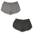 thumbnail image 5 of Marilyn Monroe Women's Lace Trim Shorts 2 Pack - Grey Leopard & White Dots - Medium, 5 of 8
